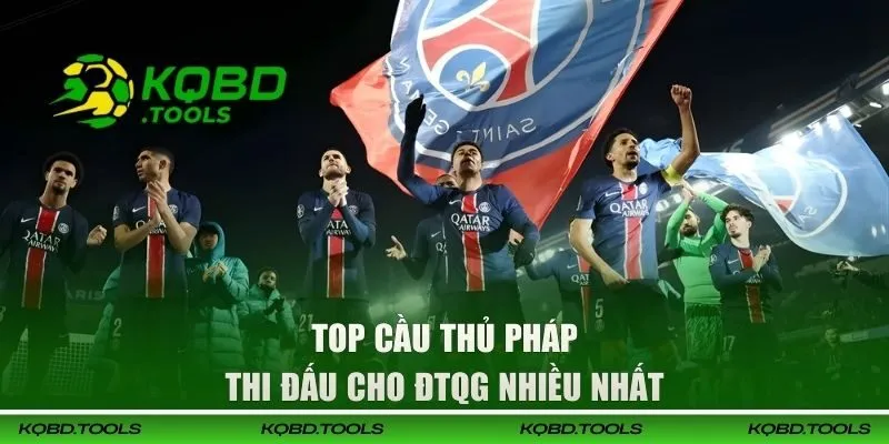 Những tượng đài khoác áo đội tuyển nhiều nhất